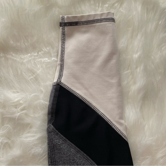 RBX: Sporty Color Block Full Length Workout Athletic Gym Tight Leggings Sz S 241 - Picture 5 of 6